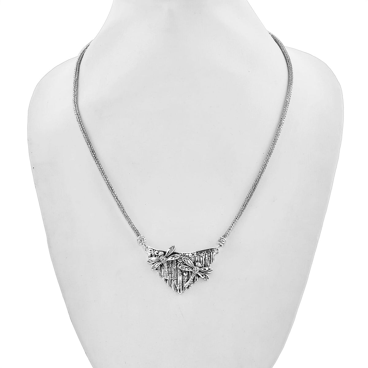 Royal Bali Collection Dragonfly Necklace in Sterling Silver 20 Inch 3655905 2