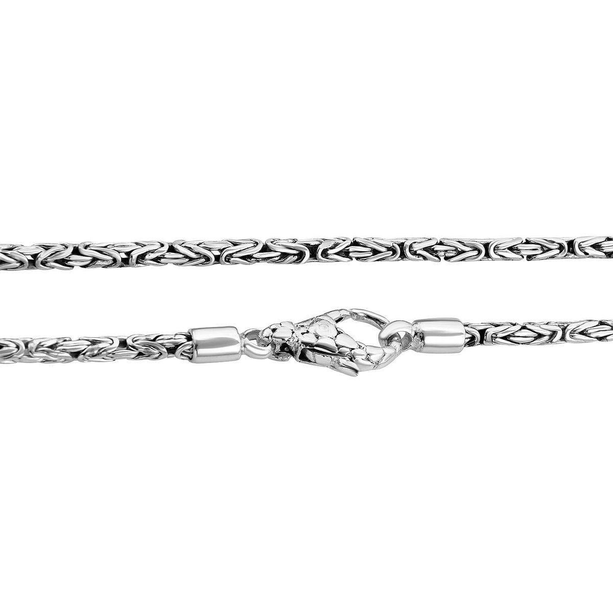 Royal Bali Collection - Handmade Sterling Silver Borobudur Necklace (Size - 20), Silver Wt. 21.50 Gms 7626036 6
