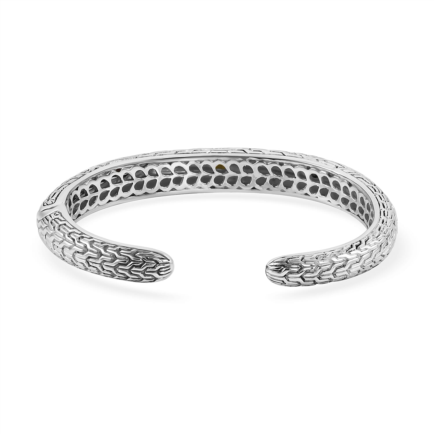 Royal Bali Collection - Multi-Tourmaline Bangle (Size - 7.5) in Sterling Silver 2.25 Ct, Silver Wt. 33.00 Gms 7194236 5