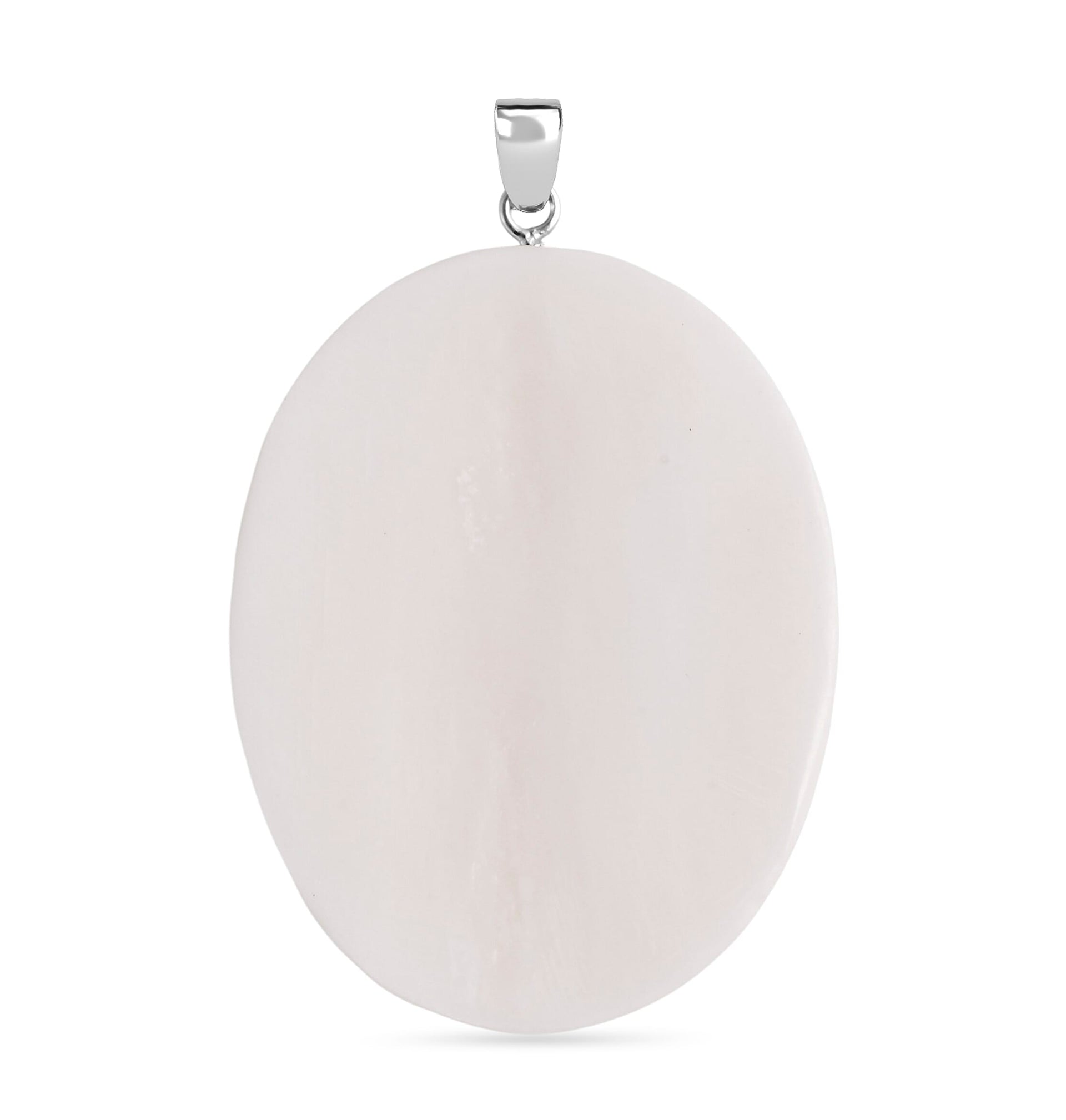 Royal Bali Collection - Ox Bone Carving Cut Goddess Pendant in Sterling Silver 37.85 Ct. V32516756 5