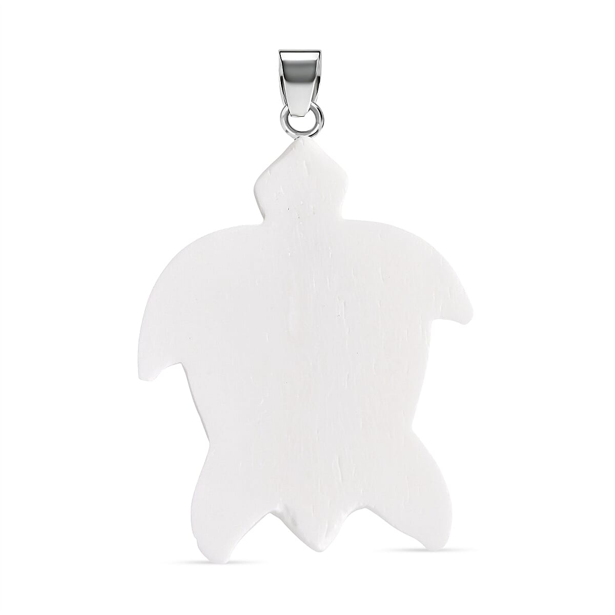 Royal Bali Collection - Ox Bone Sterling Silver Turtle Pendant 25.00 Ct. 8513255 5