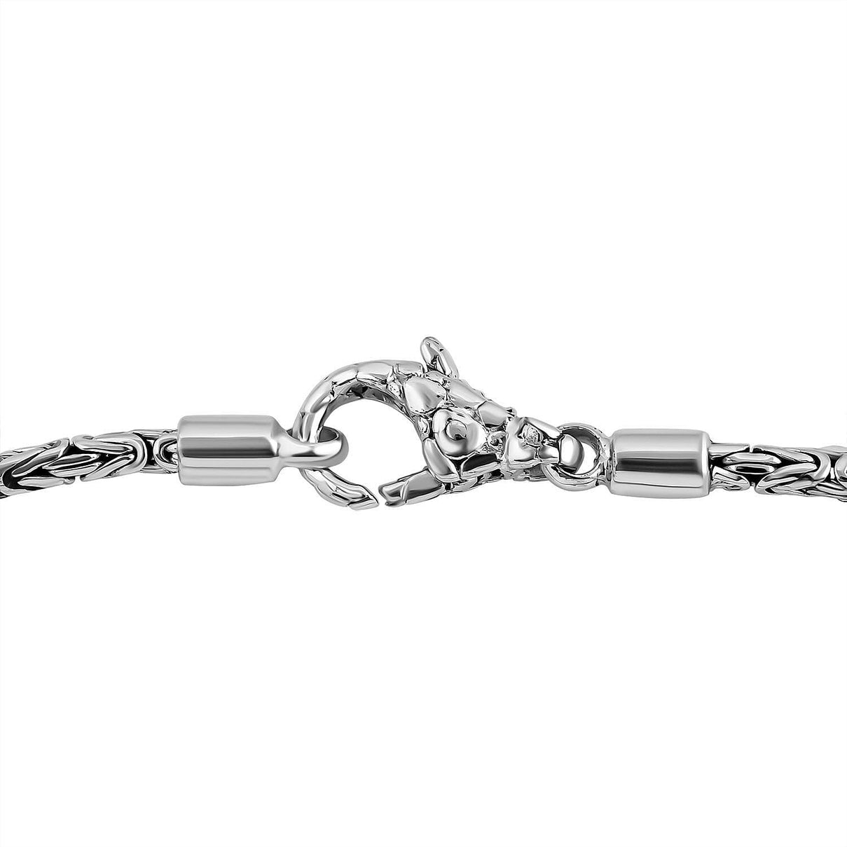 Royal Bali Collection - D'Joy Sterling Silver Borobudur Bracelet (Size - 7.5) with Lobster Clasp, Silver Wt. 9.21 Gms. 7620908 7