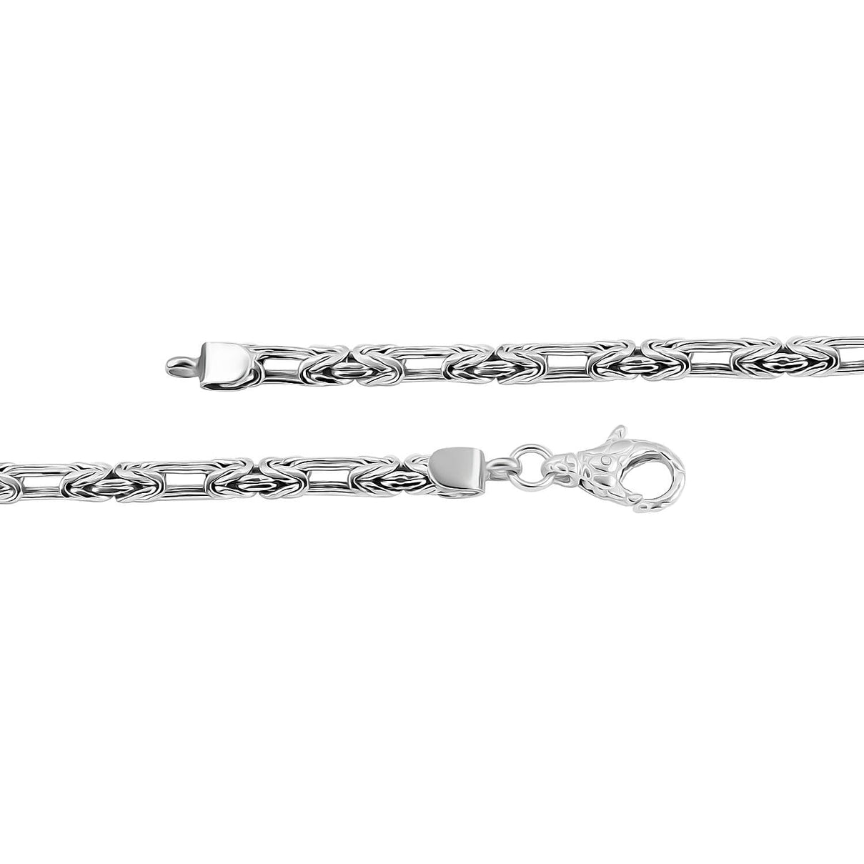 Royal Bali Collection - Sterling Silver Bracelet (Size - 7.5), Silver Wt. 13.40 Gms. 8055947 4