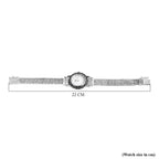 Royal Bali Collection Sterling Silver Bracelet Watch (Size - 7.5), Silver Wt. 35.98 Gms.