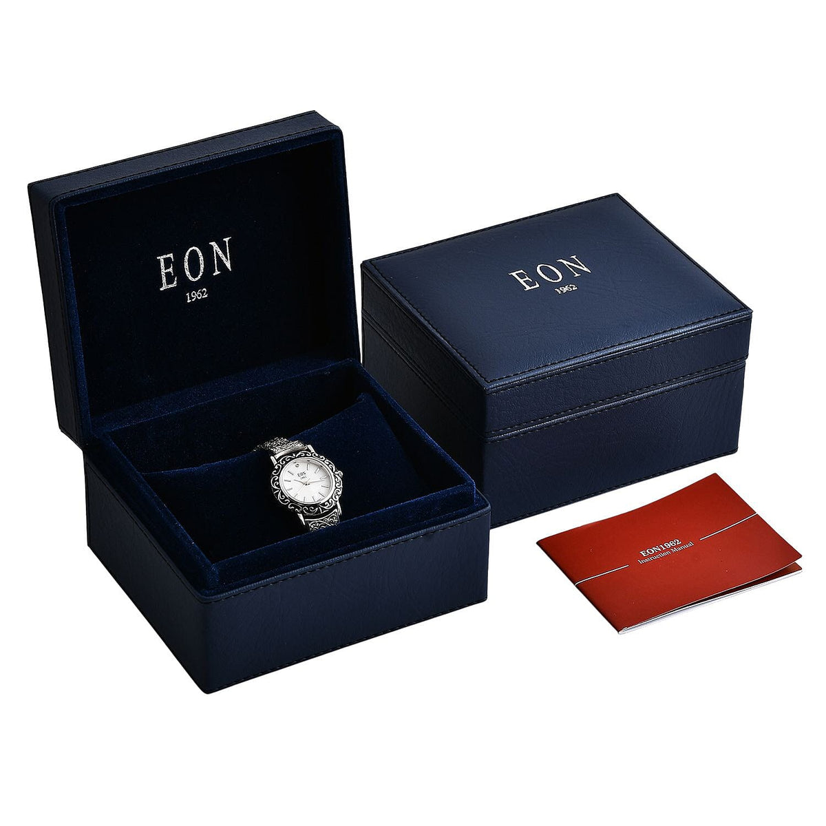Royal Bali EON 1962 Swiss Movement 5 ATM WR Women's Watch in Sterling Silver 7856826 8