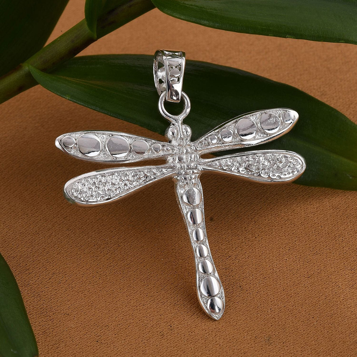 Royal Bali Collection - Sterling Silver Dragonfly Pendant Silver Wt. 7 Gms 7194401 3