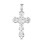 Royal Bali Collection - Sterling Silver Cross Pendant