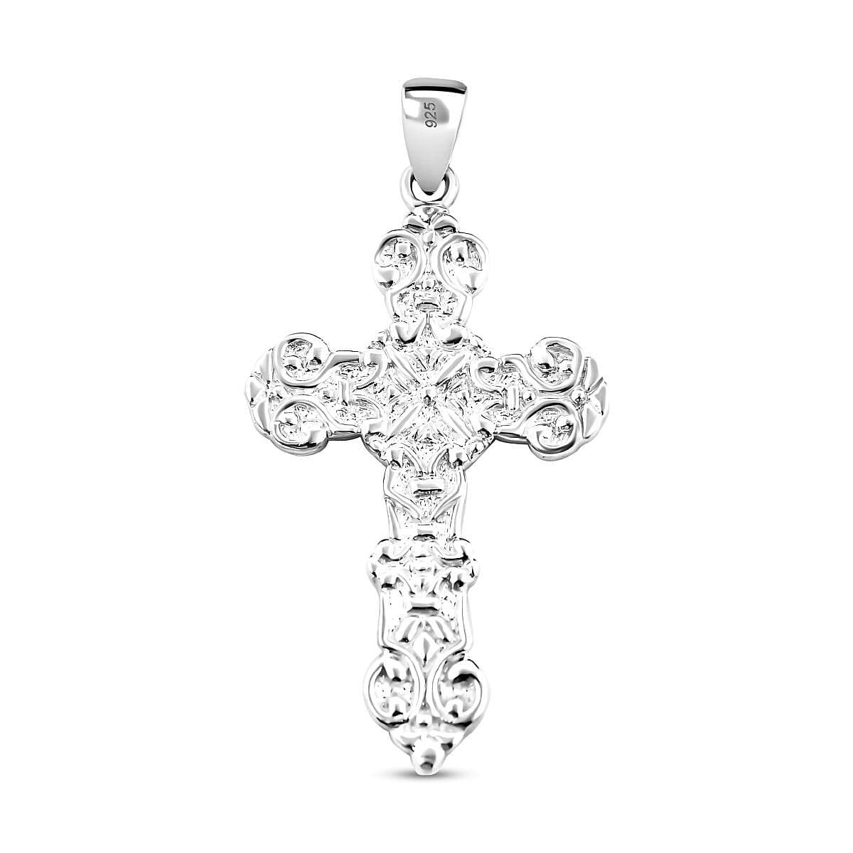 Royal Bali Collection - Sterling Silver Cross Pendant 7654034 5