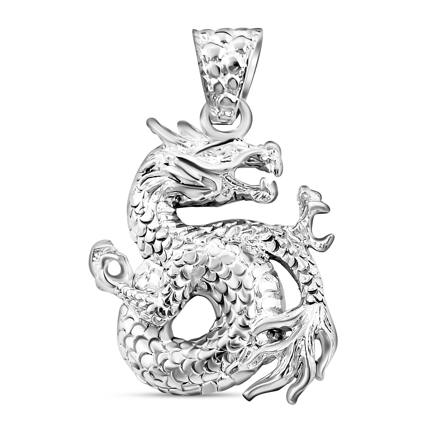 Royal Bali Collection - Sterling Silver Dragon Pendant 7654027 0