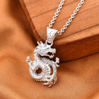 Royal Bali Collection - Sterling Silver Dragon Pendant