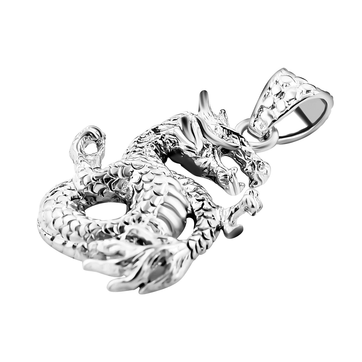 Royal Bali Collection - Sterling Silver Dragon Pendant 7654027 4