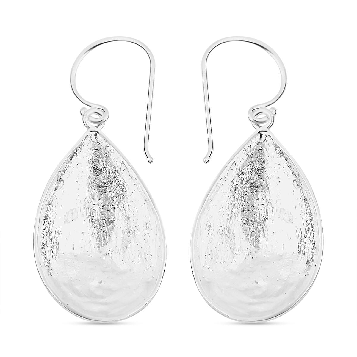 Royal Bali Collection - Sterling Silver Eagle Motif Dangle Earrings, Silver Wt 6.20 Gms 7619864 4