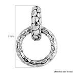 Royal Bali Collection - Sterling Silver Pebble Pendant