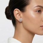 Royal Bali Collection - Sterling Silver Stud Earring with Push Back