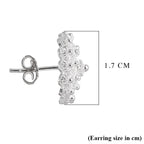 Royal Bali Collection - Sterling Silver Stud Push Back Earrings