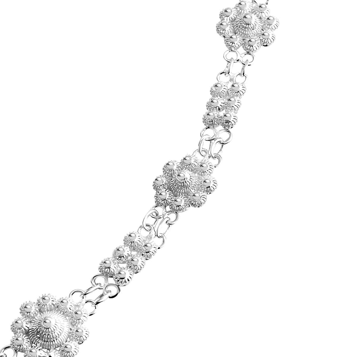 Royal Bali Tarakasi Collection - Sterling Silver Necklace (Size 18 - 1 Ext), Silver Wt. 20.10 Gms. 8258192 3