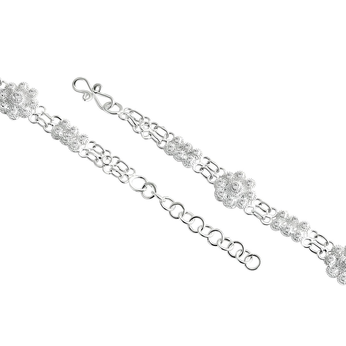 Royal Bali Tarakasi Collection - Sterling Silver Necklace (Size 18 - 1 Ext), Silver Wt. 20.10 Gms. 8258192 4