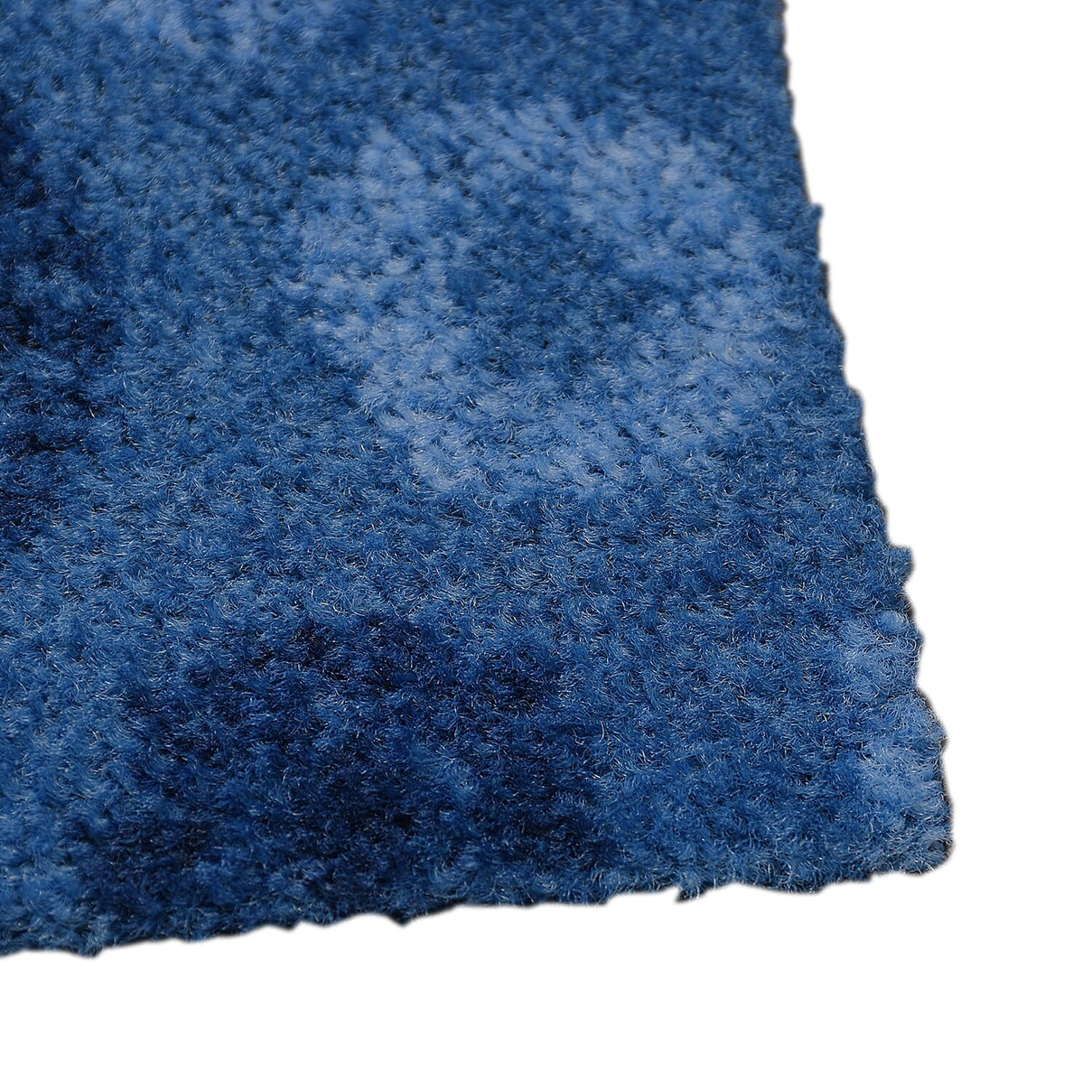 Snowprint Rubber Back Door Mat (Size 80x60 cm) - Blue - Black 7556543 1