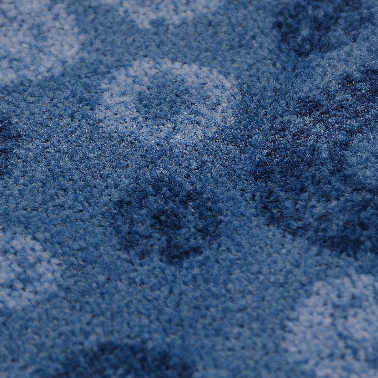 Snowprint Rubber Back Door Mat (Size 80x60 cm) - Blue - Black 7556543 2