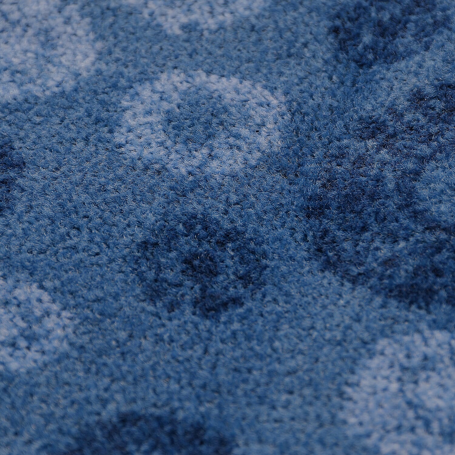 Snowprint Rubber Back Door Mat (Size 80x60 cm) - Blue - Black 7556543 2