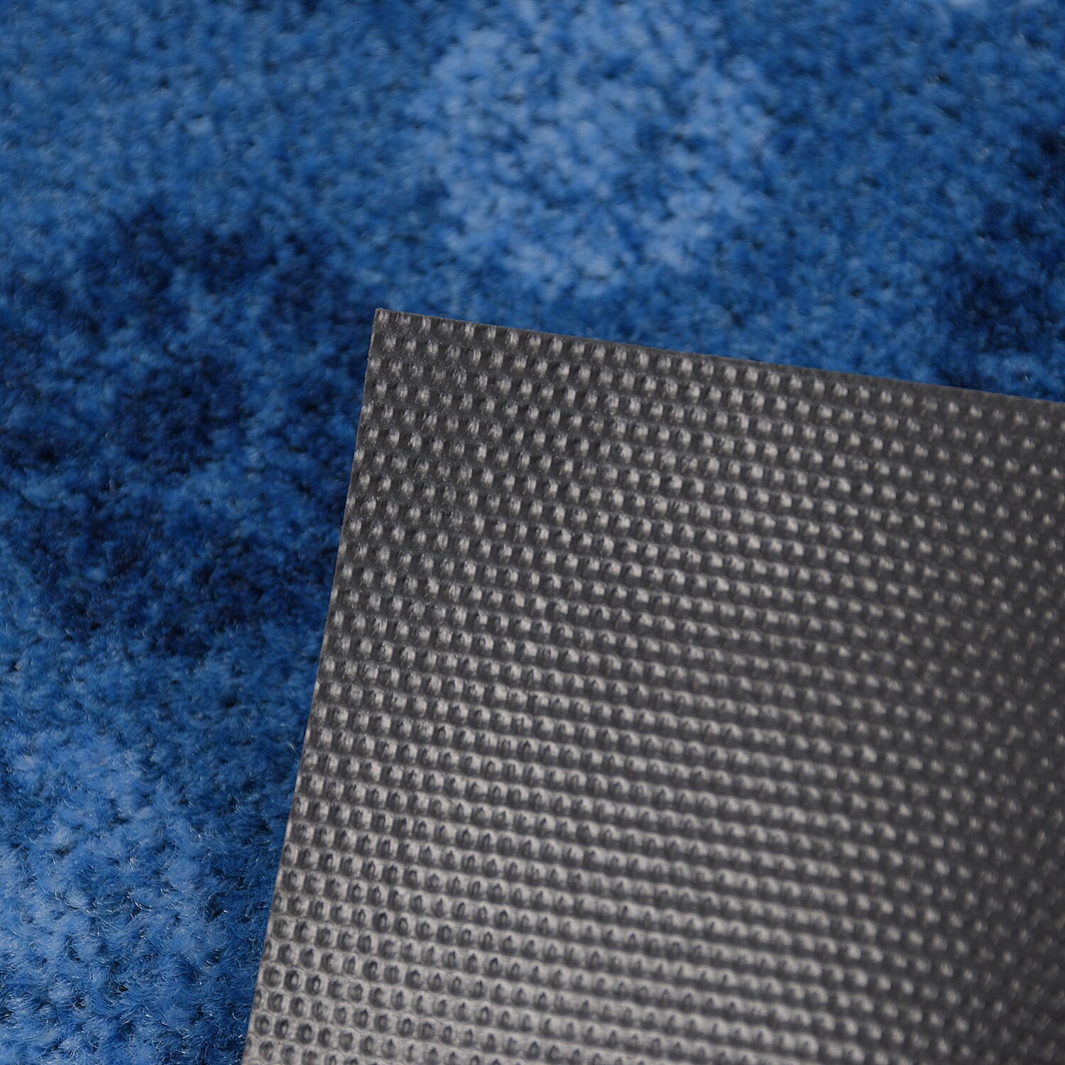 Snowprint Rubber Back Door Mat (Size 80x60 cm) - Blue - Black 7556543 3