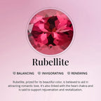 Rubellite Oval 8x6 mm