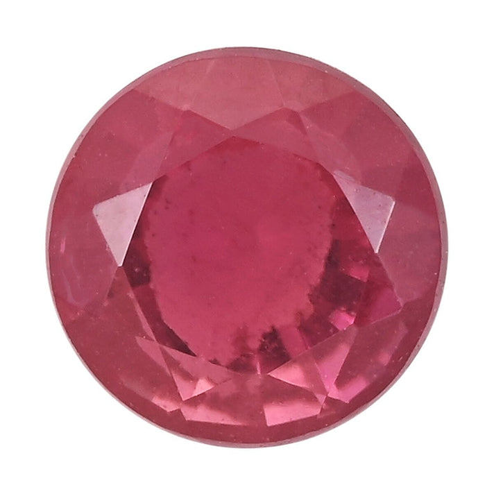 1 Ct. AAA Rubellite Loose Gemstone in Round Shape (6 MM) 7845667 1