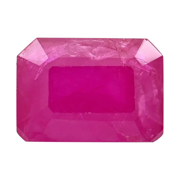 1.5 Ct. Ruby Loose Gemstone in Octagon Shape (8x6 MM) 7775594 2