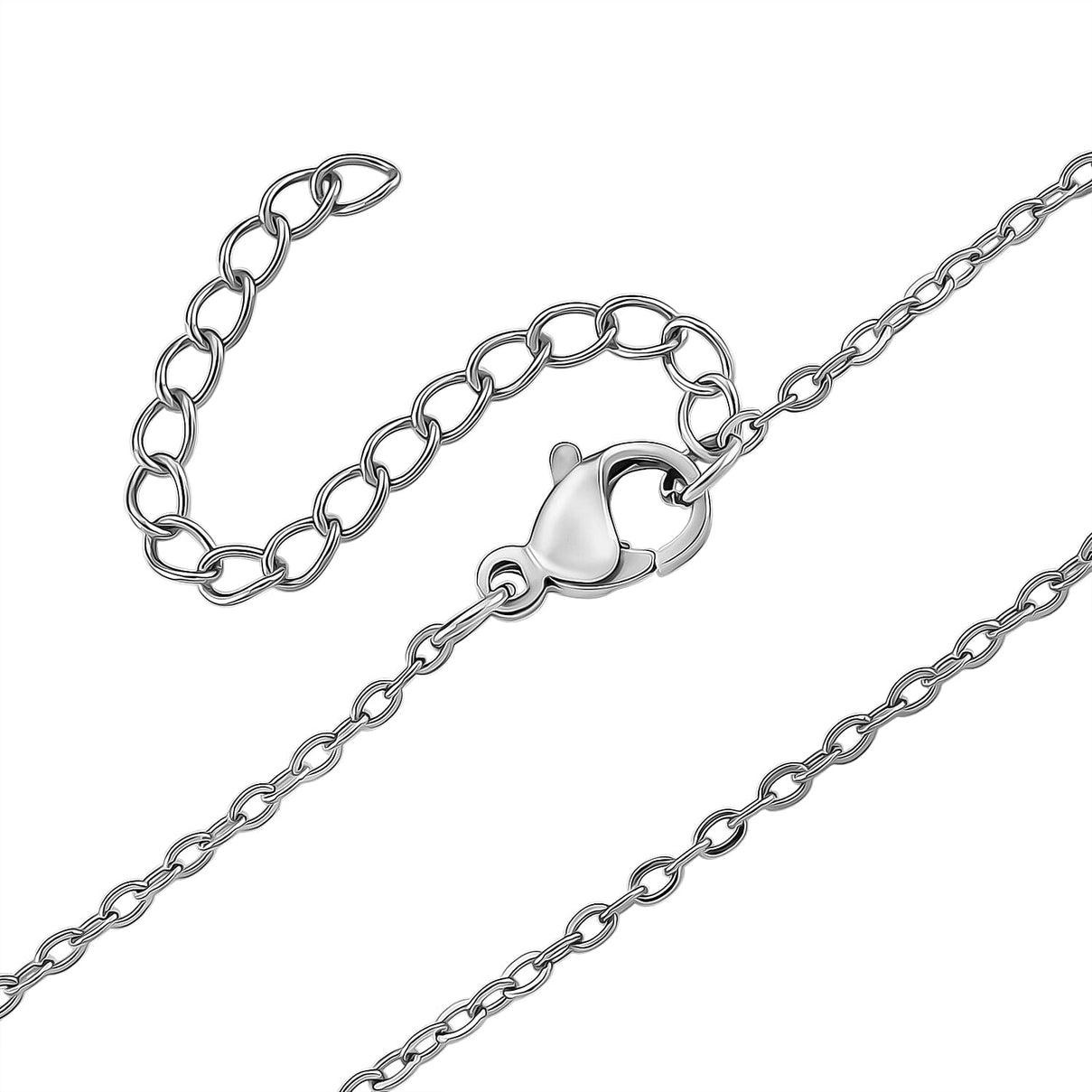 Ruby Quartzite Solitaire Pendant with Chain (Size 20-2 Ext) in Silver Tone 40.00 Ct.(36x32) 4426086 6