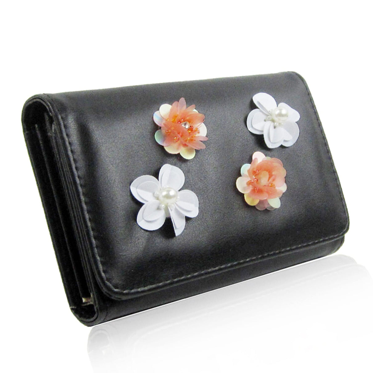 Rylee Flower Purse - Black 8070685 1