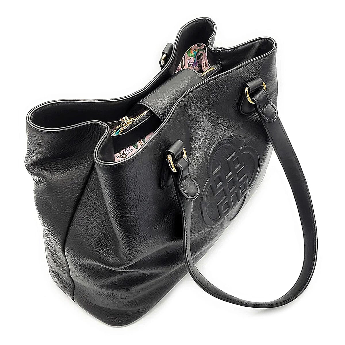 SADDLER Genuine Leather Shoulder Bag - Black V32647444 1