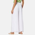 Woven Jean and Pant-Trouser (Size - 12) - White