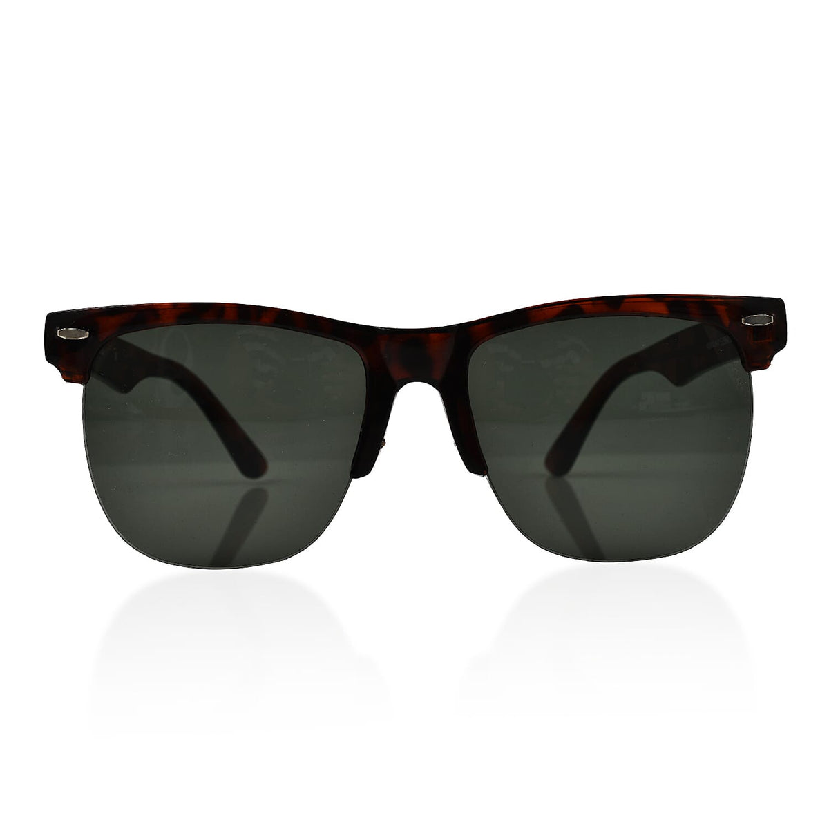 SCHILLACI Tortoise Eyewear Sunglasses with Green Lenses 7550242 0