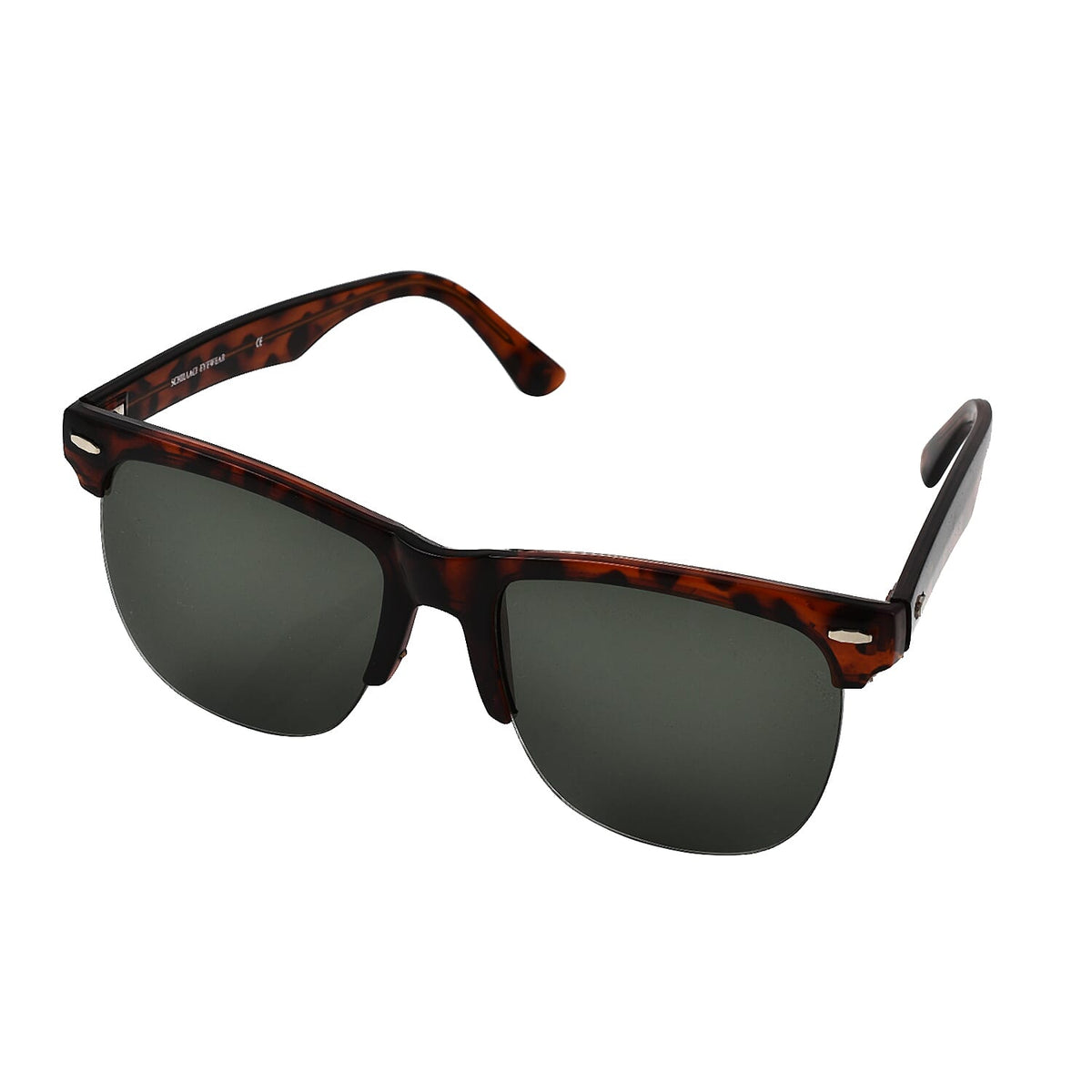 SCHILLACI Tortoise Eyewear Sunglasses with Green Lenses 7550242 1