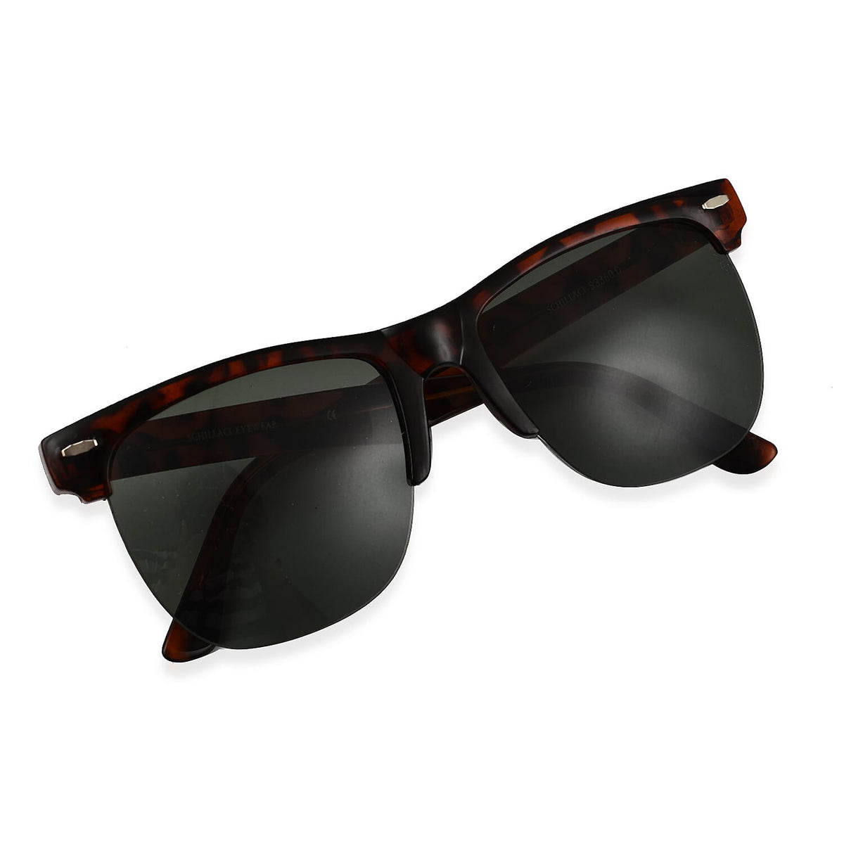 SCHILLACI Tortoise Eyewear Sunglasses with Green Lenses 7550242 4