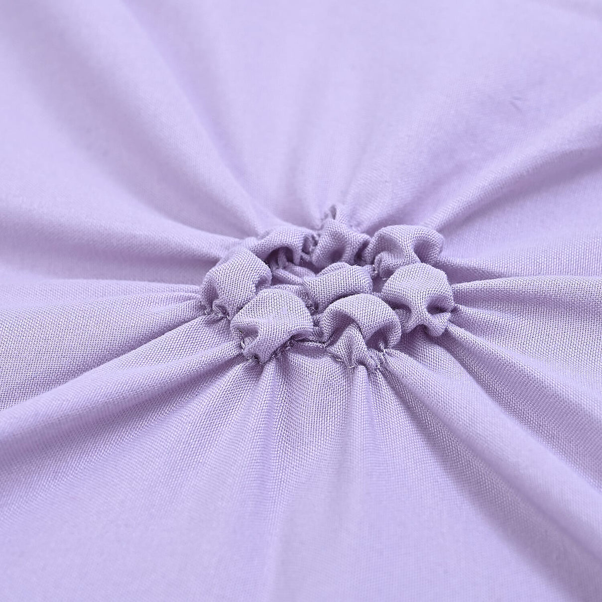 4 Piece Set Solid Microfibre 1 Flat Sheet, 1 Fitted Sheet and 2 Pillowcases - Lavender 3851234 5