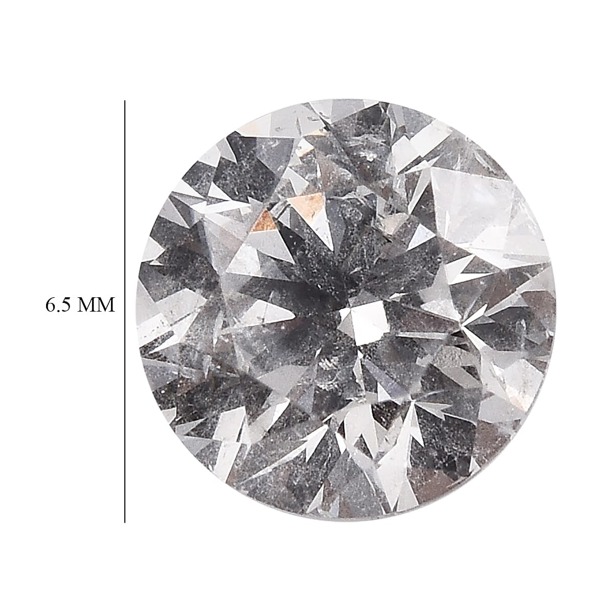 SGL Certified Natural Loose Diamond (I1/G-H) Round Cut 4.1mm 0.30 Ct. 8961139 3