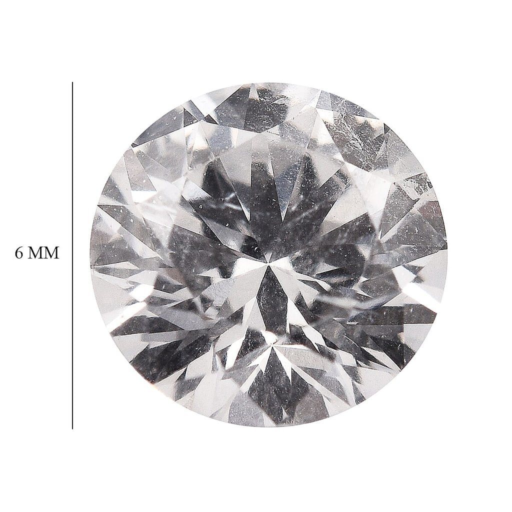 SGL Certified (I2-G-H)White Diamond Round 4.1-4.3 mm.