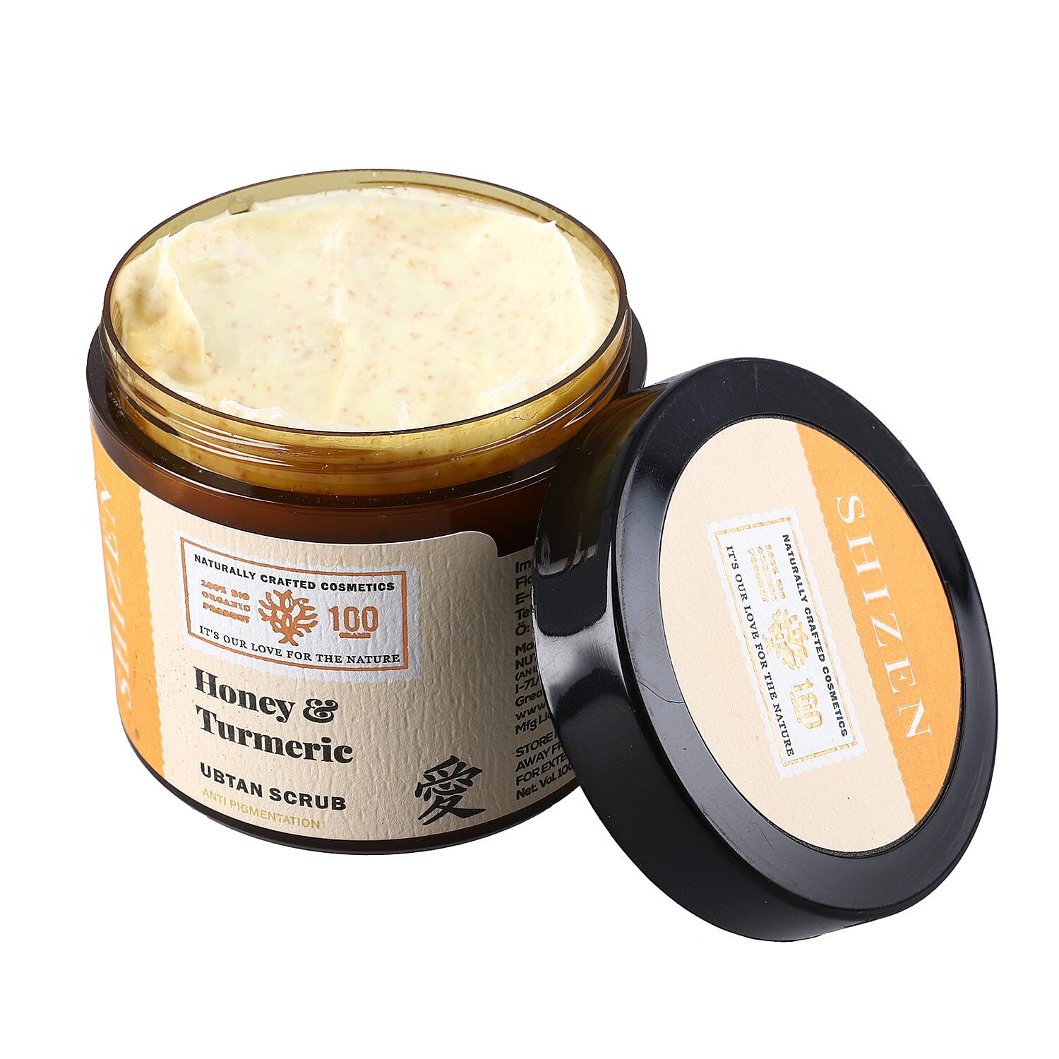 SHIZEN Honey Turmeric Ubtan Anti Pigmentation Face Scrub 100 Gms. 6040530 4