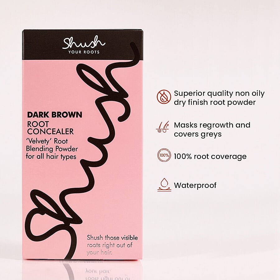 SHUSH: Root Concealer - Dark Brown (3G) 7147055 3
