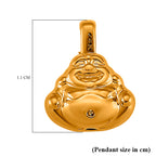 24K Yellow Gold Buddha Pendant