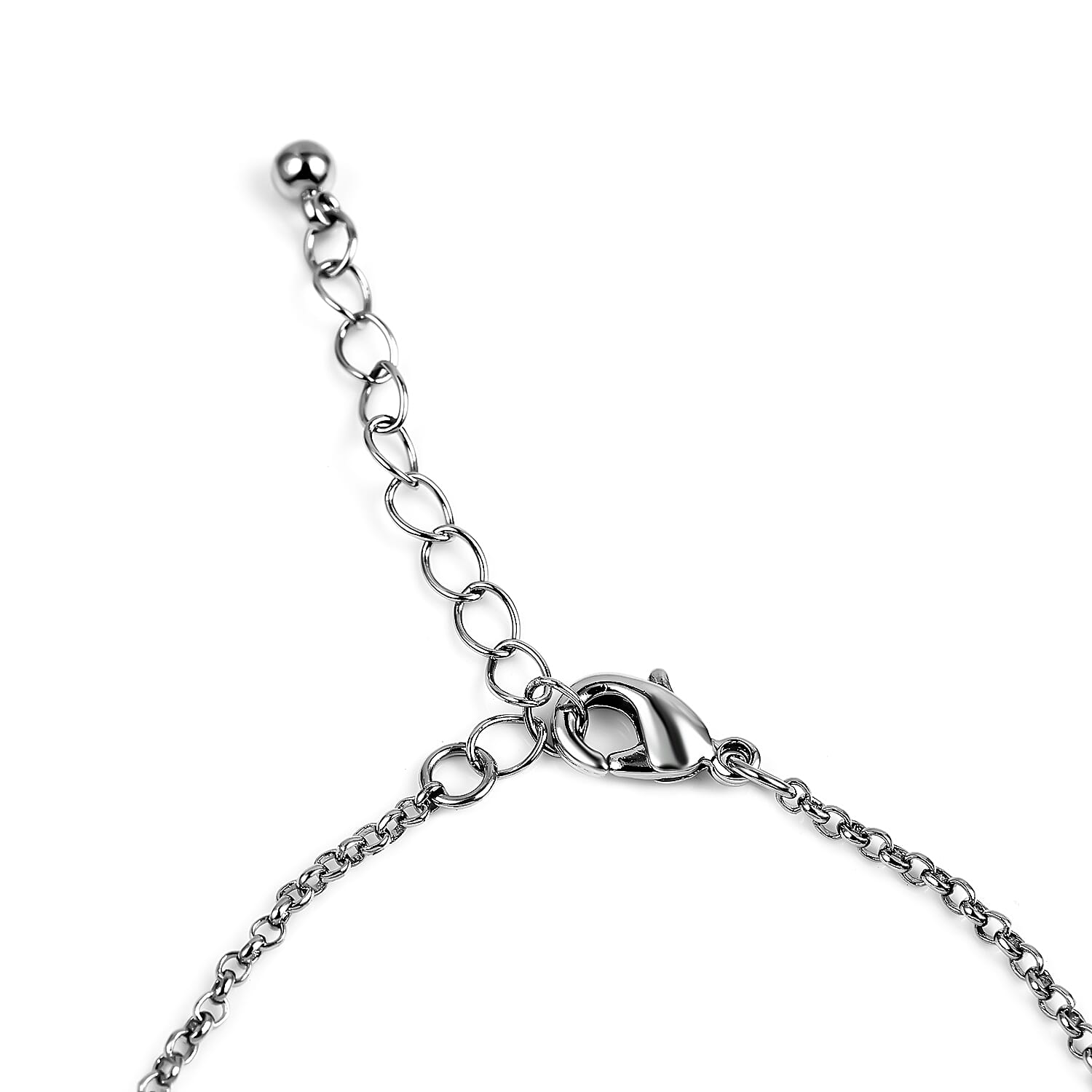 SPIRIT Ladies Rock Crystal Bangle Watch with Silver Sunray Dial 7574044 8