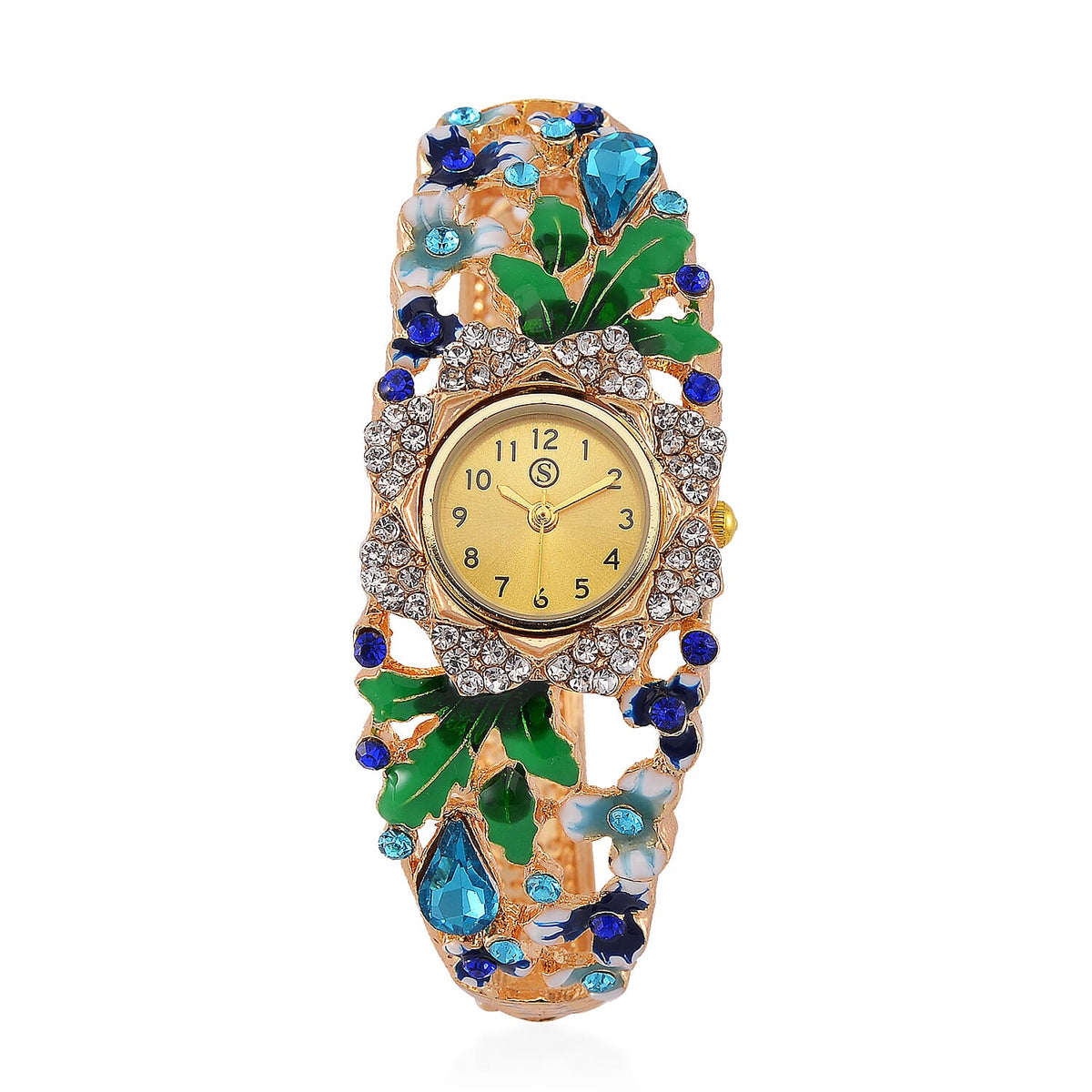 STRADA Japanese Movement Bangle Ladies Watch 7824301 1