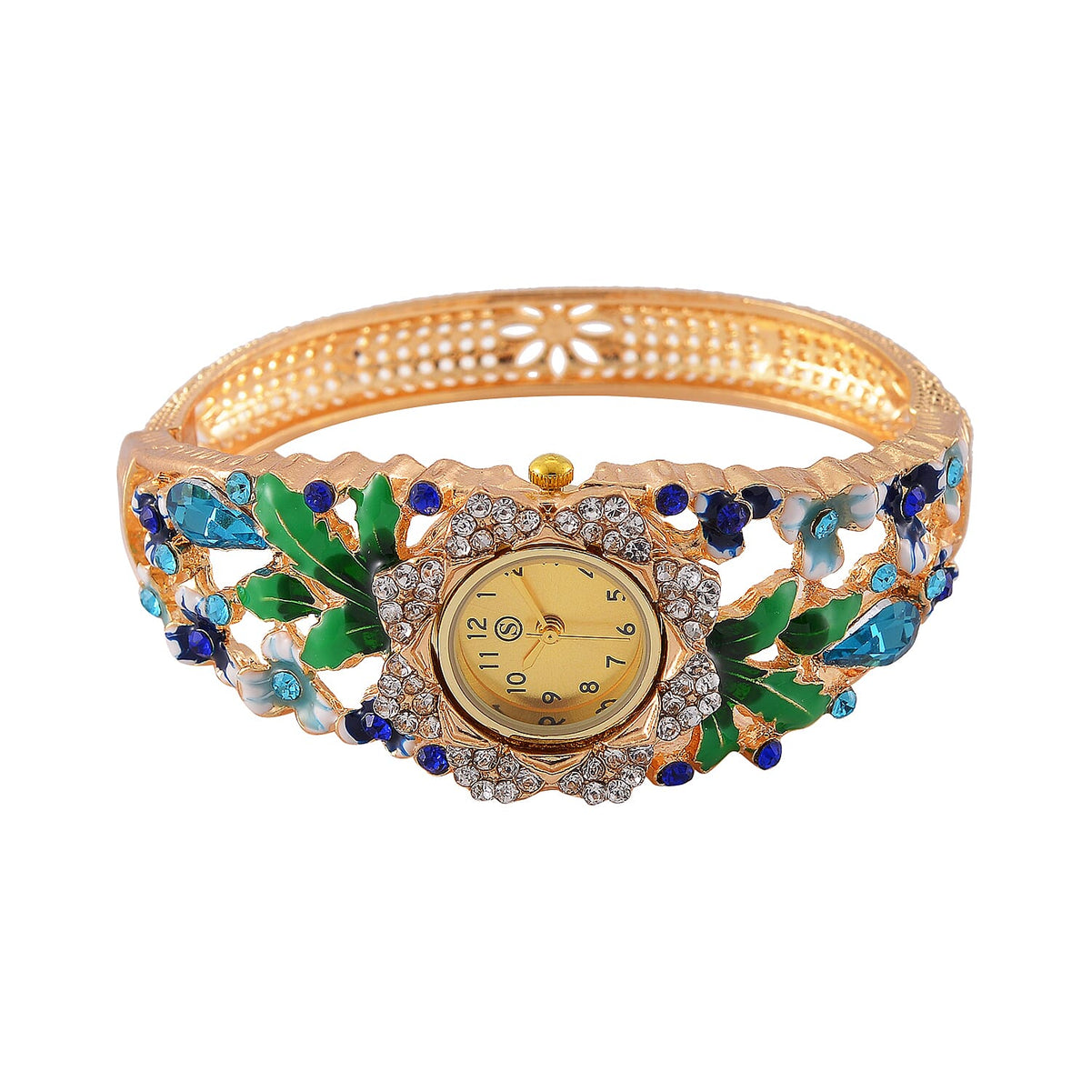 STRADA Japanese Movement Bangle Ladies Watch 7824301 7