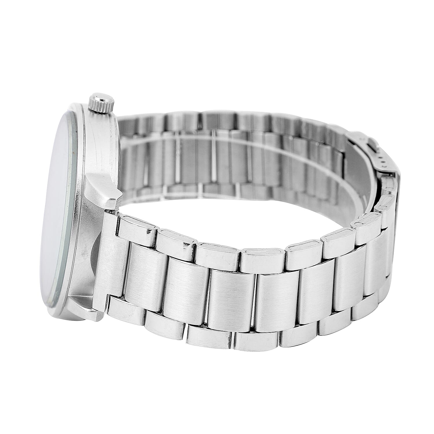 STRADA Japanese Movement Graph Pattern Dial Water Resistant Watch with Silver Colour Chain Strap 6921529 5