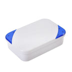 Battery-operated Wireless Doorbell with Remote Control (100 mts) - White & Blue