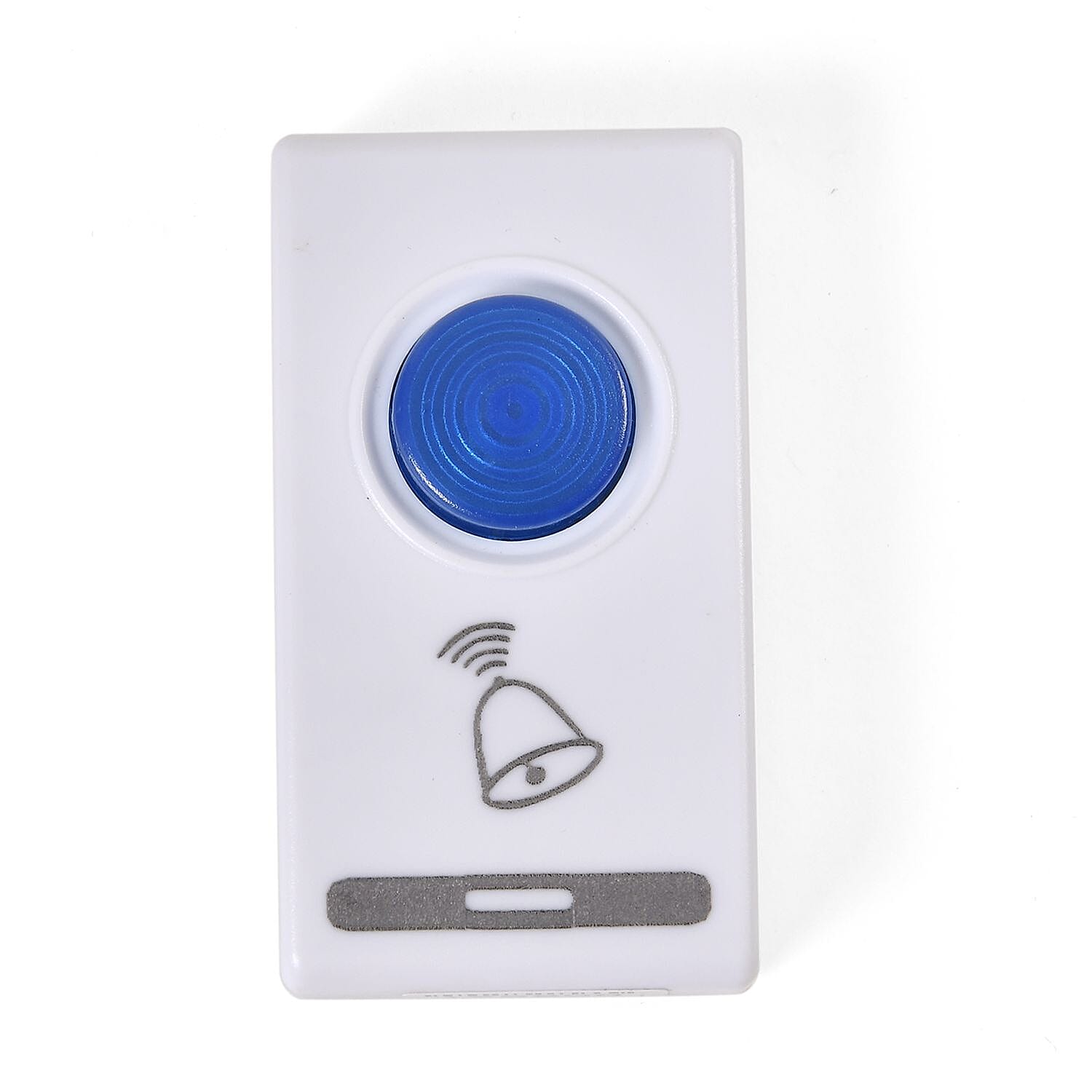 Battery-operated Wireless Doorbell with Remote Control (100 mts) - White &amp; Blue 7627377 5
