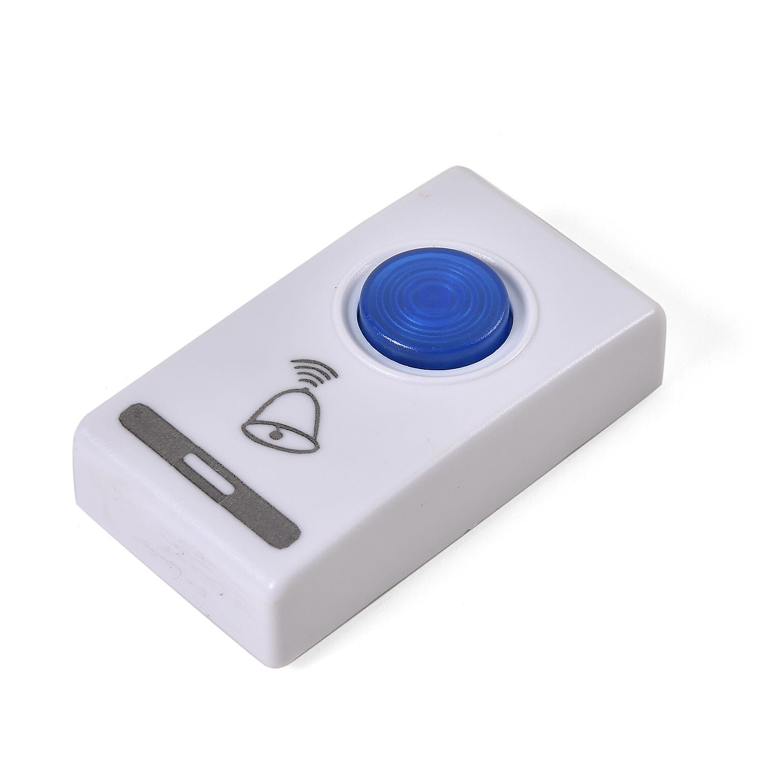 Battery-operated Wireless Doorbell with Remote Control (100 mts) - White &amp; Blue 7627377 6