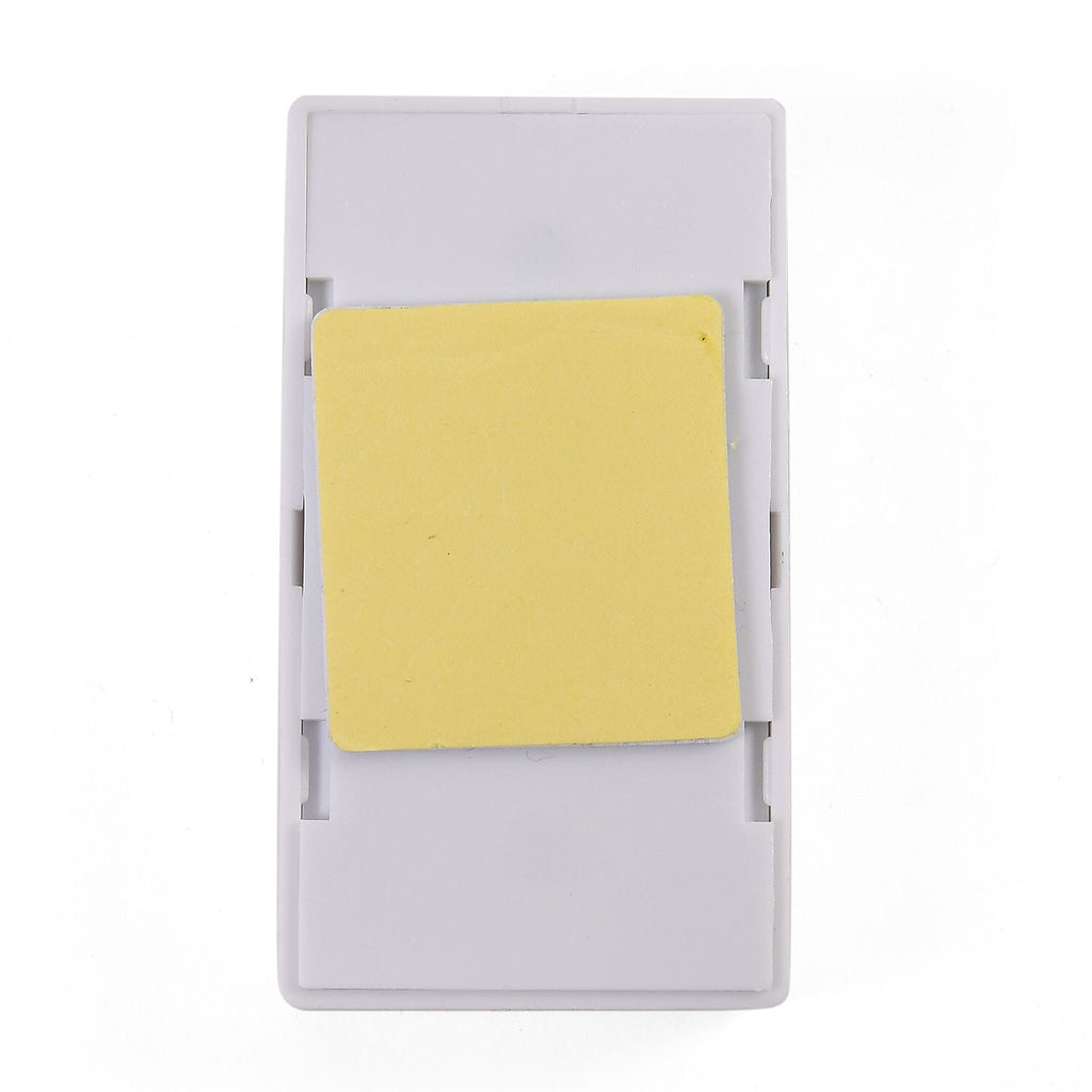 Battery-operated Wireless Doorbell with Remote Control (100 mts) - White & Blue