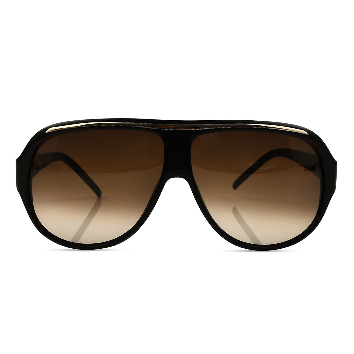 Safilo Italian Ladies Oversize Crystal Sunglasses with Brown Lenses - Tortoise 7128393 0